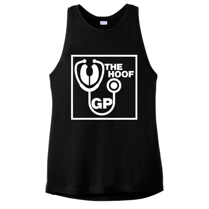 The Hoof Gp Veterinary Reference Funny Ladies Tri-Blend Wicking Tank