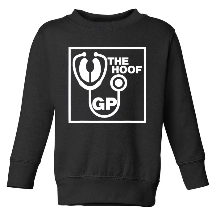 The Hoof Gp Veterinary Reference Funny Toddler Sweatshirt