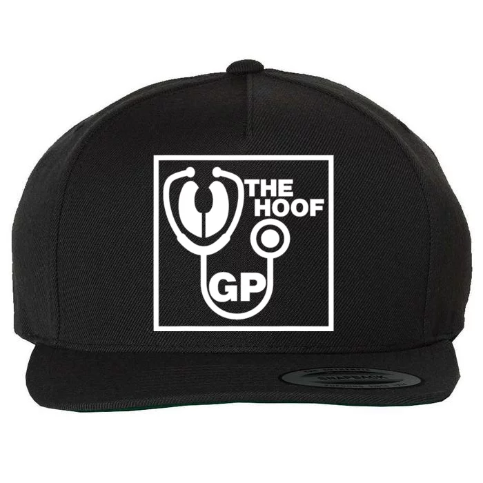 The Hoof Gp Veterinary Reference Funny Wool Snapback Cap