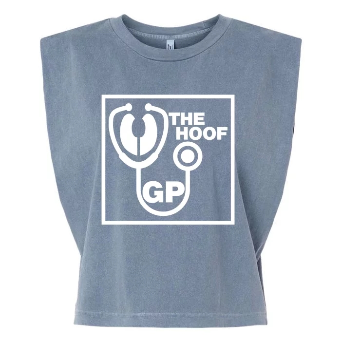 The Hoof Gp Veterinary Reference Funny Garment-Dyed Women's Muscle Tee