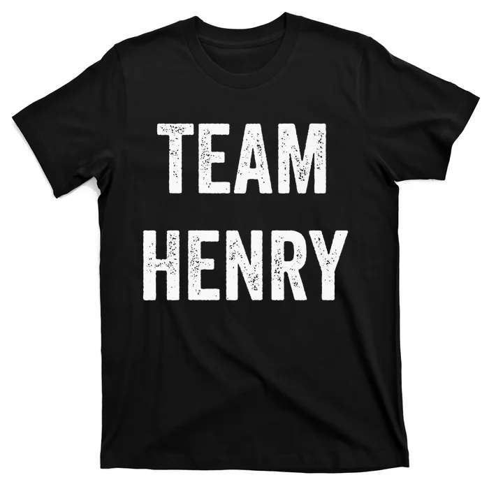 Team Henry Go Henry Supporter Cheer Fan T-Shirt