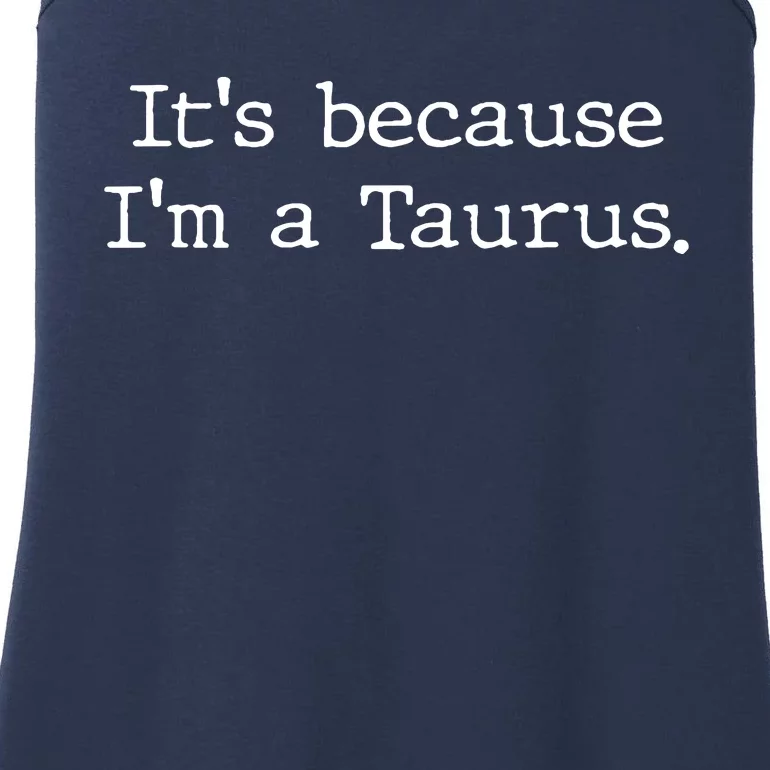 Taurus Horoscope GIft Women Girl Men Zodiac Sign Astrology Ladies Essential Tank