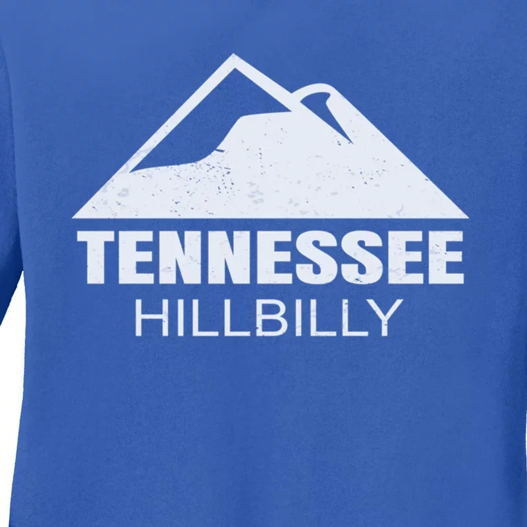 Tennessee Hillbilly Gift Ladies Long Sleeve Shirt