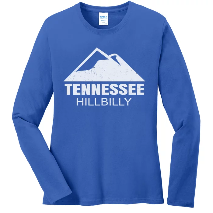 Tennessee Hillbilly Gift Ladies Long Sleeve Shirt