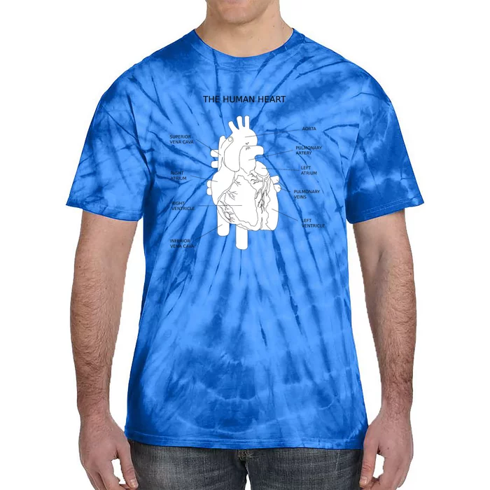 The Hu Heart Anatomy Gift Tie-Dye T-Shirt