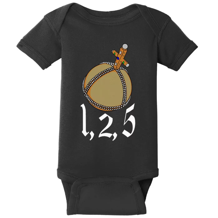 The Holy Hand Grenade Of Antioch 125 Quote Baby Bodysuit