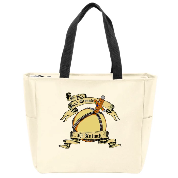 The Holy Hand Grenade Of Antioch Zip Tote Bag