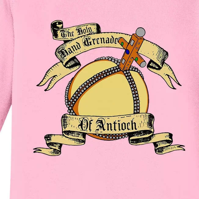 The Holy Hand Grenade Of Antioch Baby Long Sleeve Bodysuit