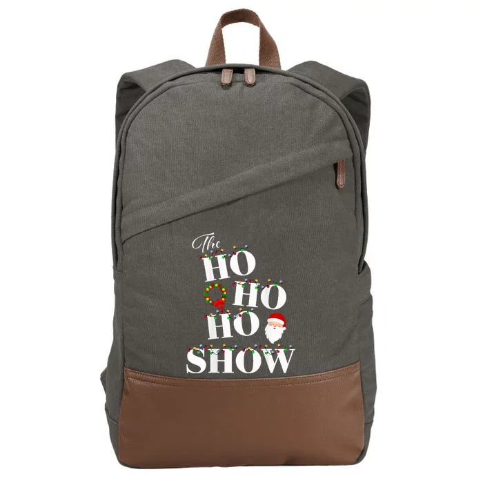 The Hotflashes Holiday Show Cotton Canvas Backpack