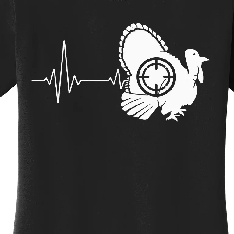 Turkey Hunting Heartbeat Hunting Gear Women's T-Shirt