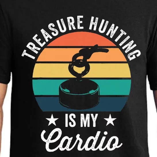 Treasure Hunting Is My Cardio For Magnet Fisher Pajama Set