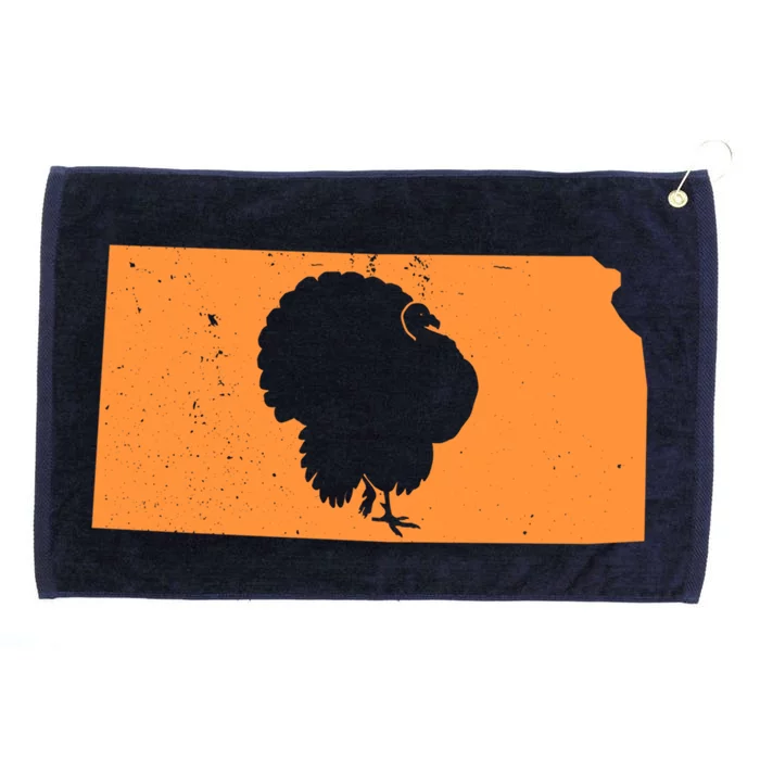 Turkey Hunting In Kansas We Love Hunting Turkey Gift Grommeted Golf Towel