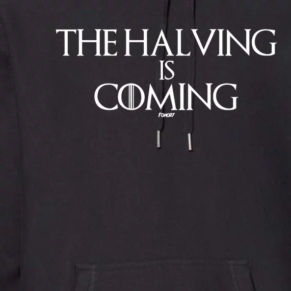 The Halving Is Coming Bitcoin Premium Hoodie