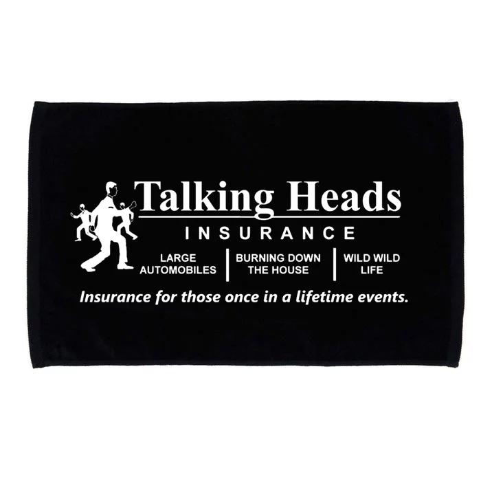 Talking Heads Insurance Microfiber Hand Towel