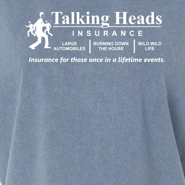 Talking Heads Insurance Garment-Dyed Women's Muscle Tee