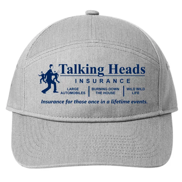 Talking Heads Insurance 7-Panel Snapback Hat