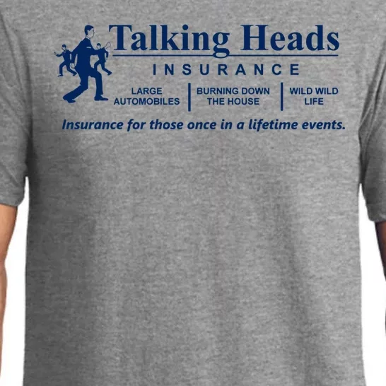 Talking Heads Insurance Pajama Set