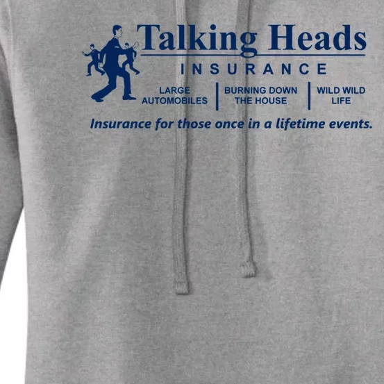 Talking Heads Insurance Women's Pullover Hoodie