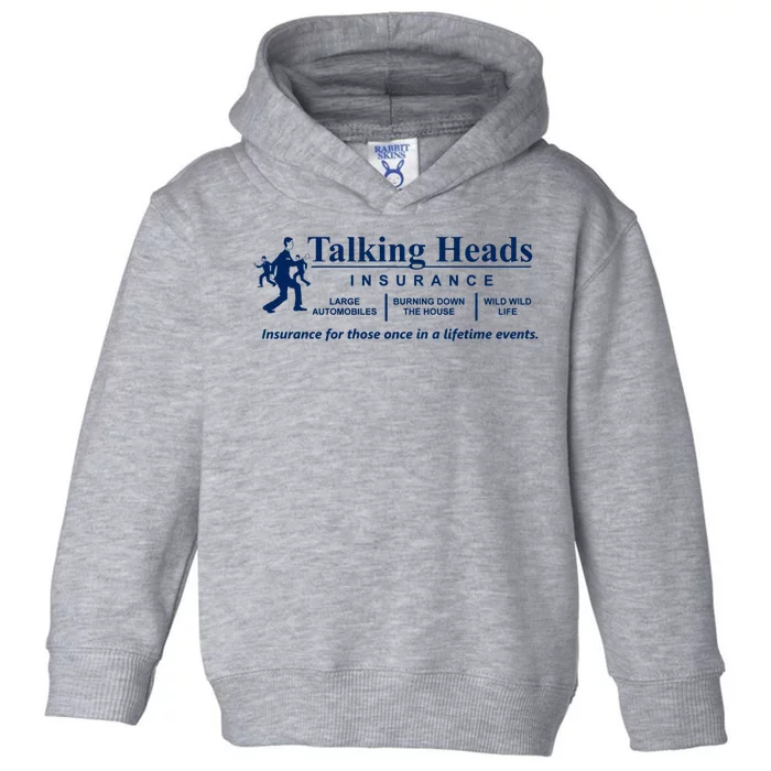 Talking Heads Insurance Toddler Hoodie