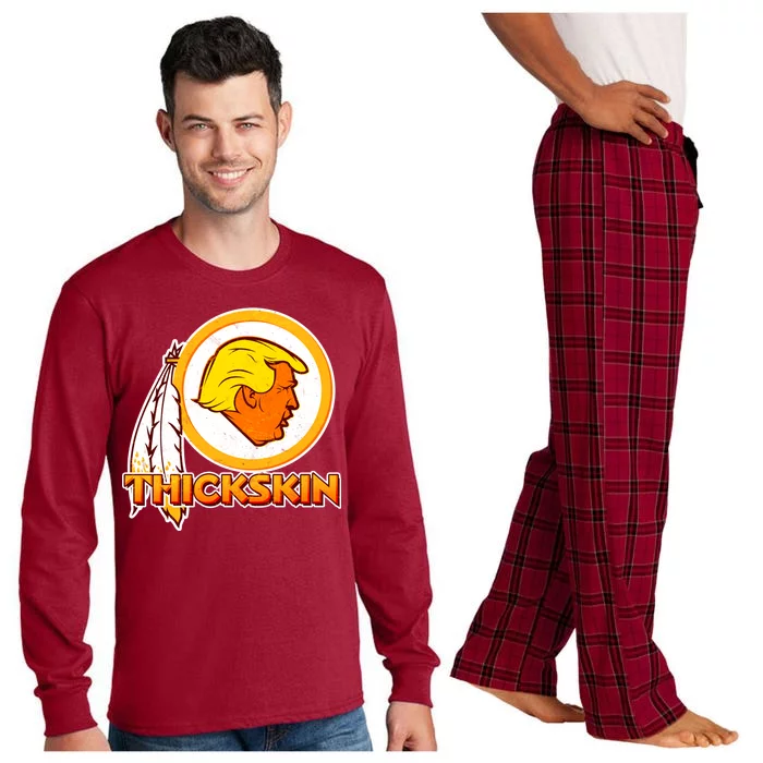 Thickskin Funny Trump Long Sleeve Pajama Set