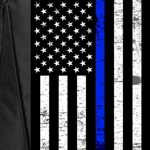 Thin Blue Line American Flag City Backpack