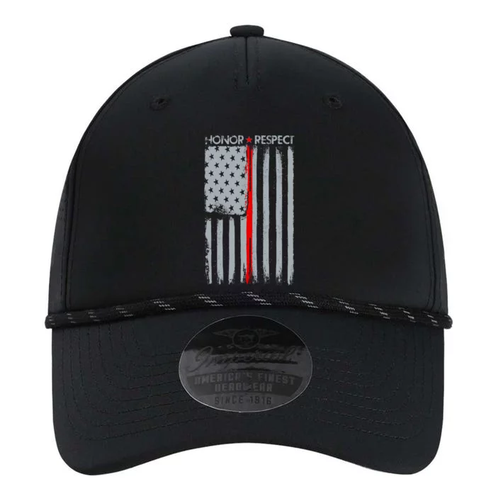 Thin Red Line American Flag Performance The Dyno Cap