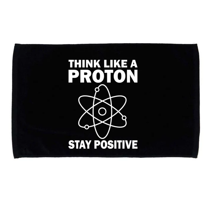 Think Like A Proton Stay Positive Microfiber Hand Towel