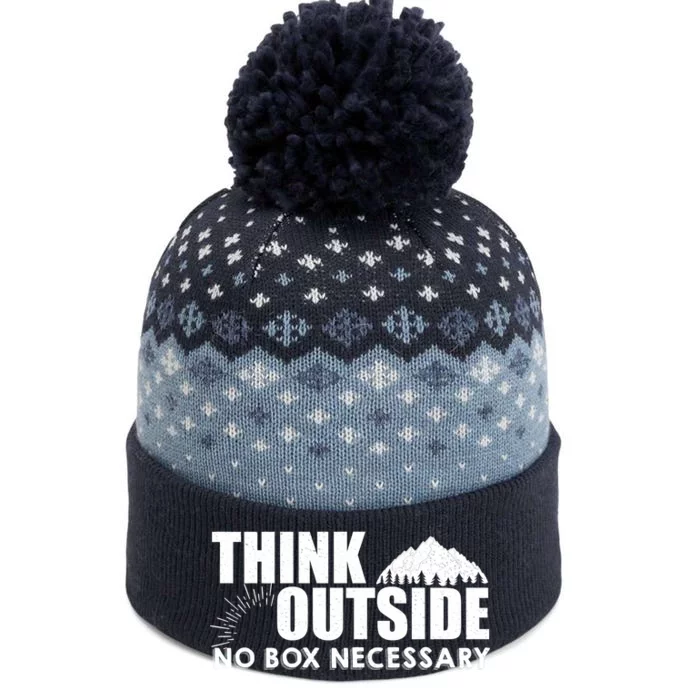 Think Outside No Box Necessary The Baniff Cuffed Pom Beanie