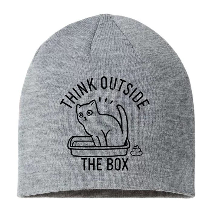 Think Outside The Box Cat Poop 8 1/2in Sustainable Knit Beanie