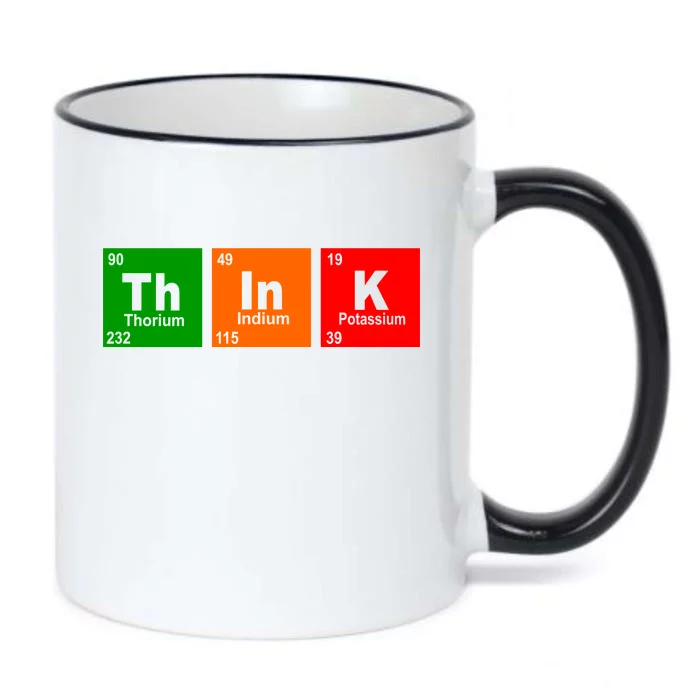 Think Science Periodic Black Color Changing Mug