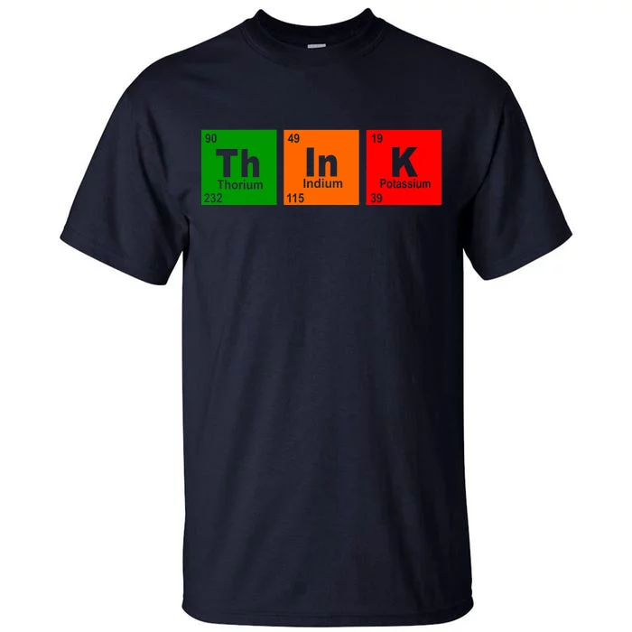 Think Science Periodic Tall T-Shirt