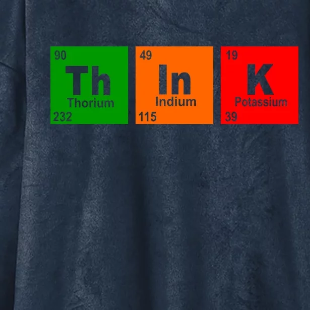 Think Science Periodic Hooded Wearable Blanket