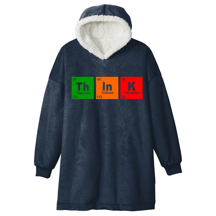 Think Science Periodic Hooded Wearable Blanket