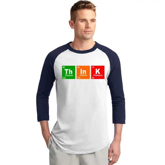 Think Science Periodic Baseball Sleeve Shirt