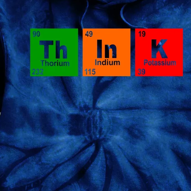 Think Science Periodic Tie Dye Hoodie