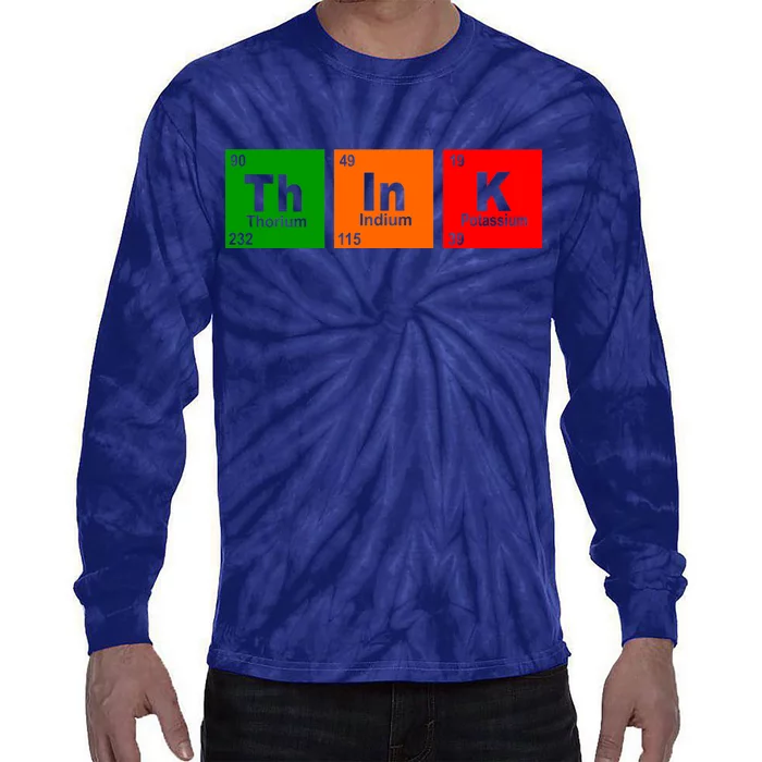 Think Science Periodic Tie-Dye Long Sleeve Shirt