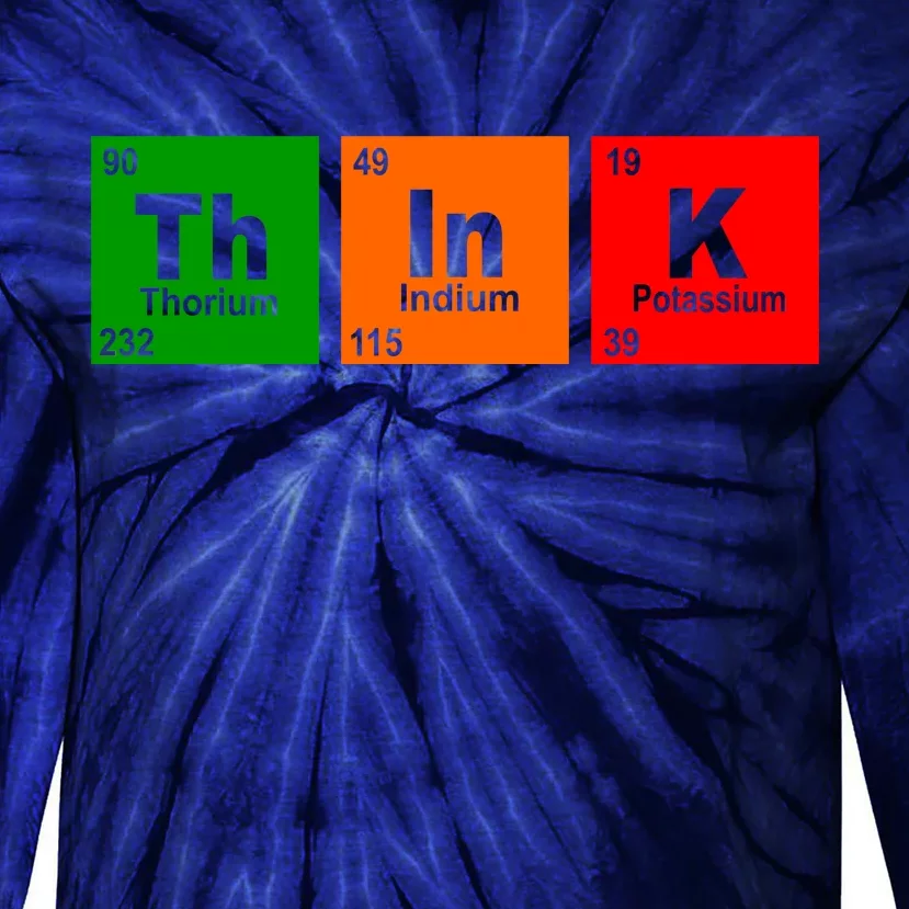 Think Science Periodic Tie-Dye Long Sleeve Shirt