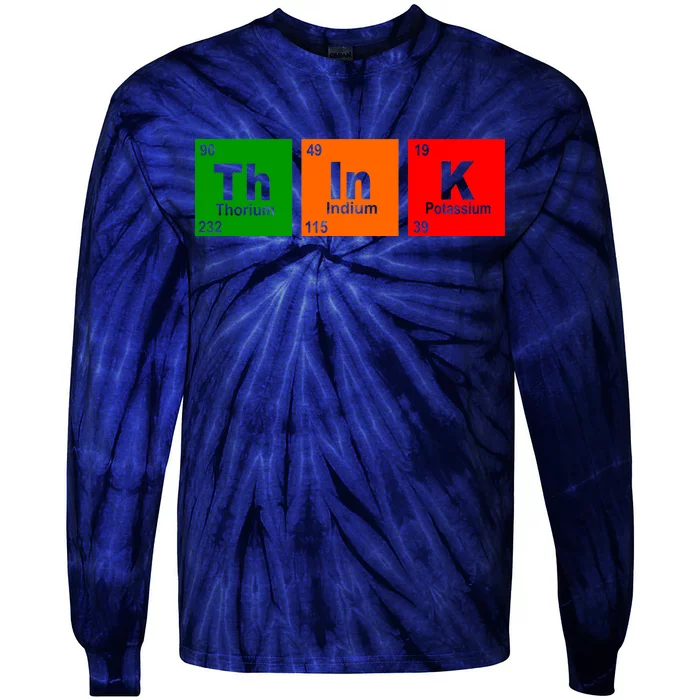 Think Science Periodic Tie-Dye Long Sleeve Shirt