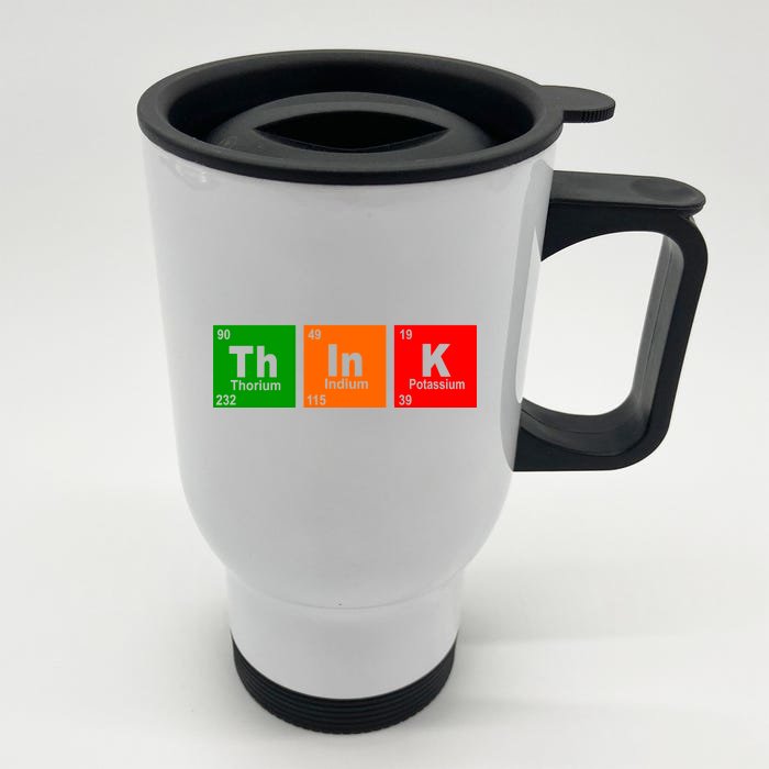 Think Science Periodic Front & Back Stainless Steel Travel Mug