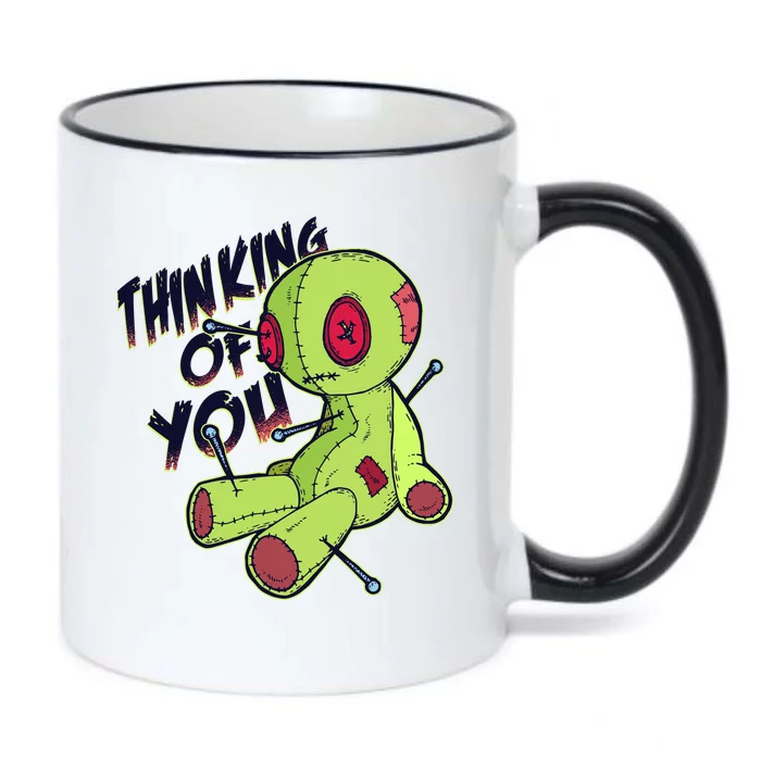 Thinking Of You Voodoo Black Color Changing Mug