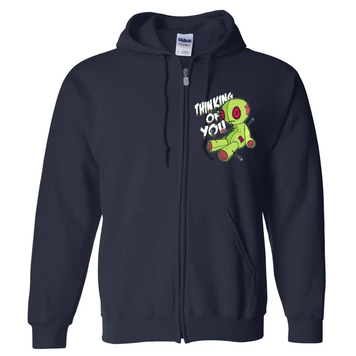 Thinking Of You Voodoo Full Zip Hoodie