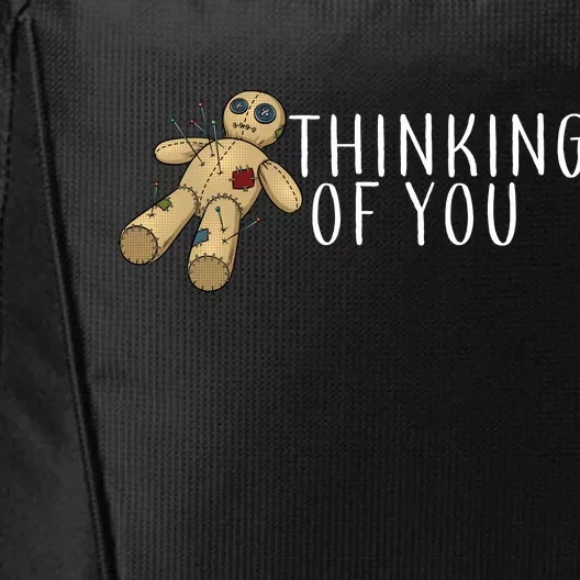 Thinking of You Voodoo Doll City Backpack