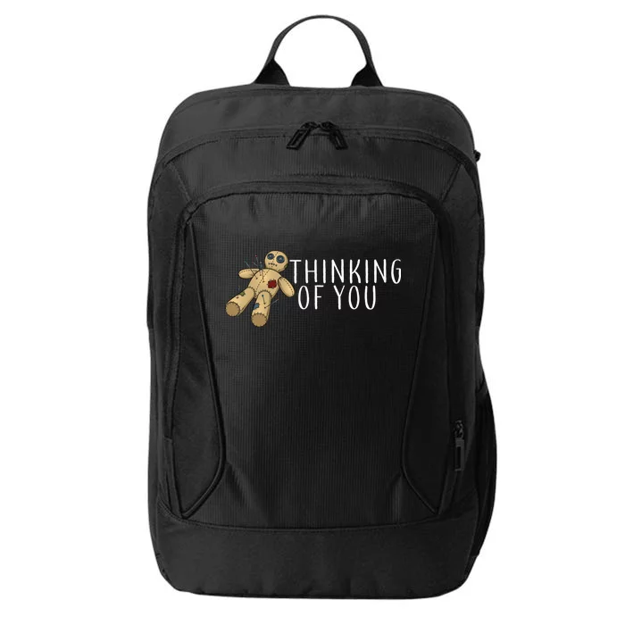 Thinking of You Voodoo Doll City Backpack