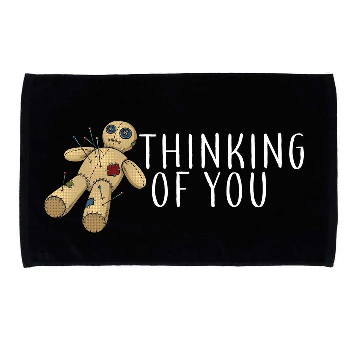 Thinking of You Voodoo Doll Microfiber Hand Towel