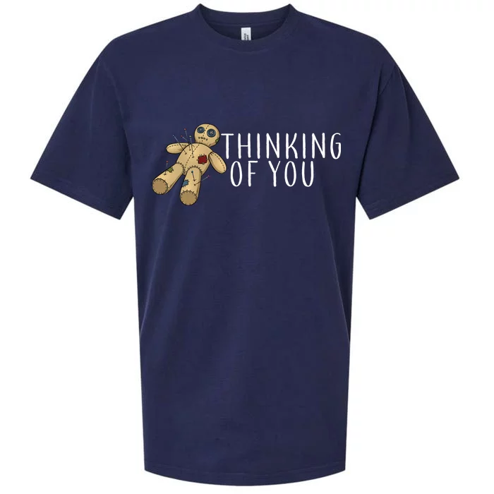 Thinking of You Voodoo Doll Sueded Cloud Jersey T-Shirt