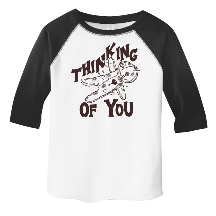 Thinking Of You Voodoo Doll Funny Toddler Fine Jersey T-Shirt