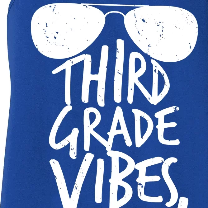 Third Grade Vibes Only Women's Racerback Tank