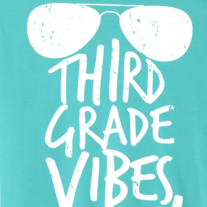 Third Grade Vibes Only ChromaSoft Performance T-Shirt