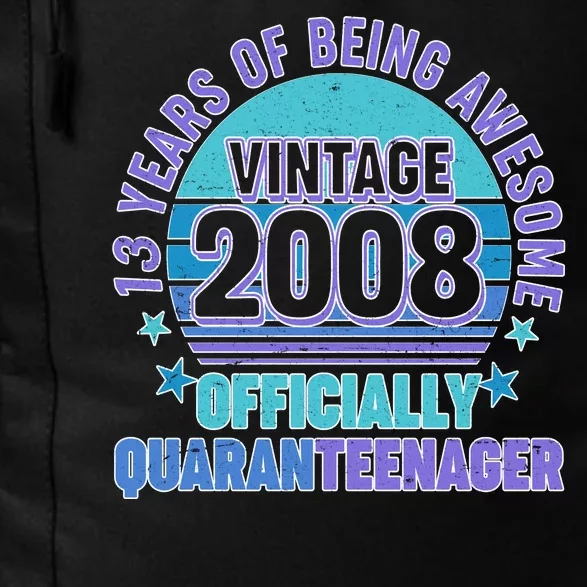 Thirteen 13 Years of Being Awesome Officially QuaranTeenager Daily Commute Backpack