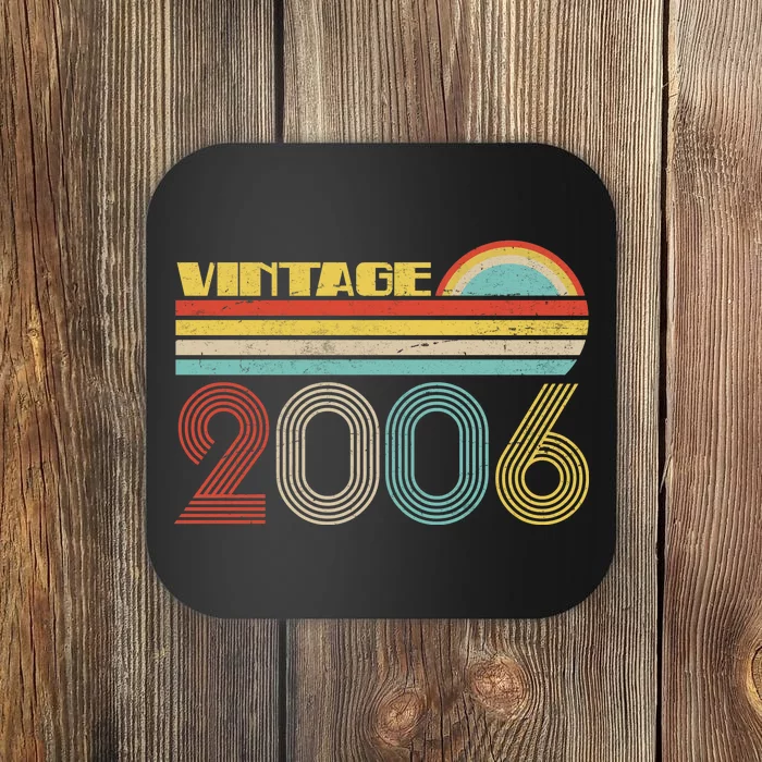 Thirteen Years Old Vintage 2006 13th Birthday Coaster